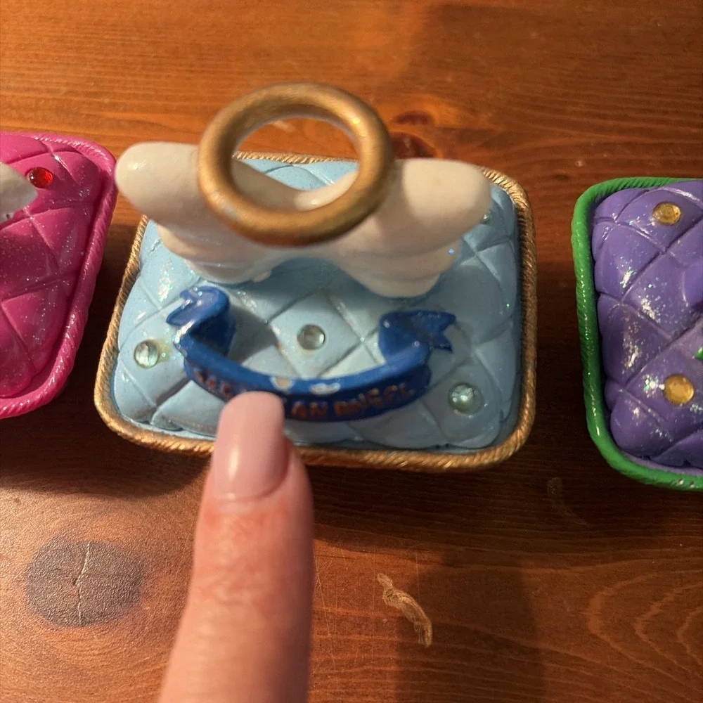 VINTAGE CLAIRES Y2K 2002 TRINKET BOXES‎ LOT OF 5